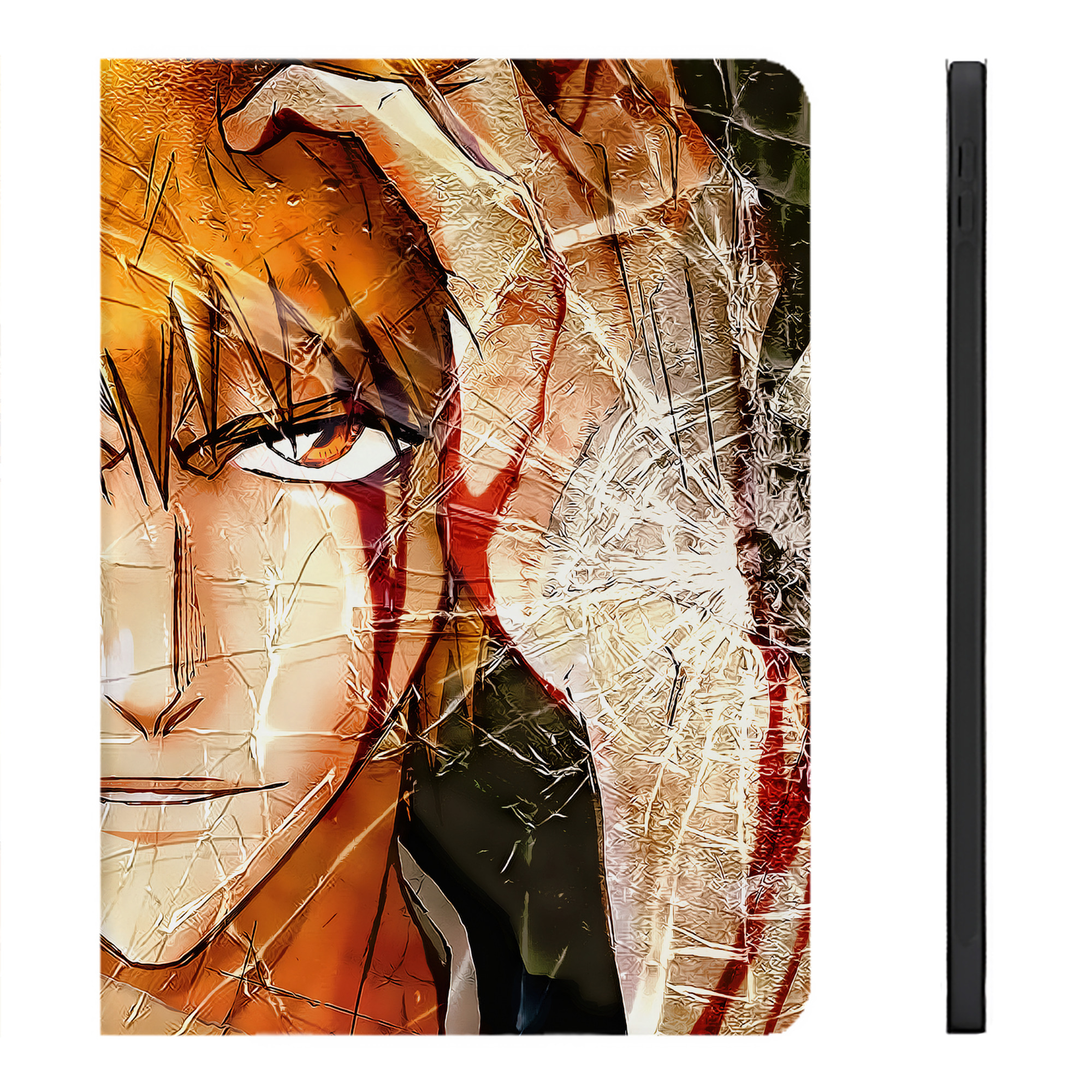 （画像用） ブリーチ BLEACH IPadケース ペンホルダー付き ブックスタイルデザイン
